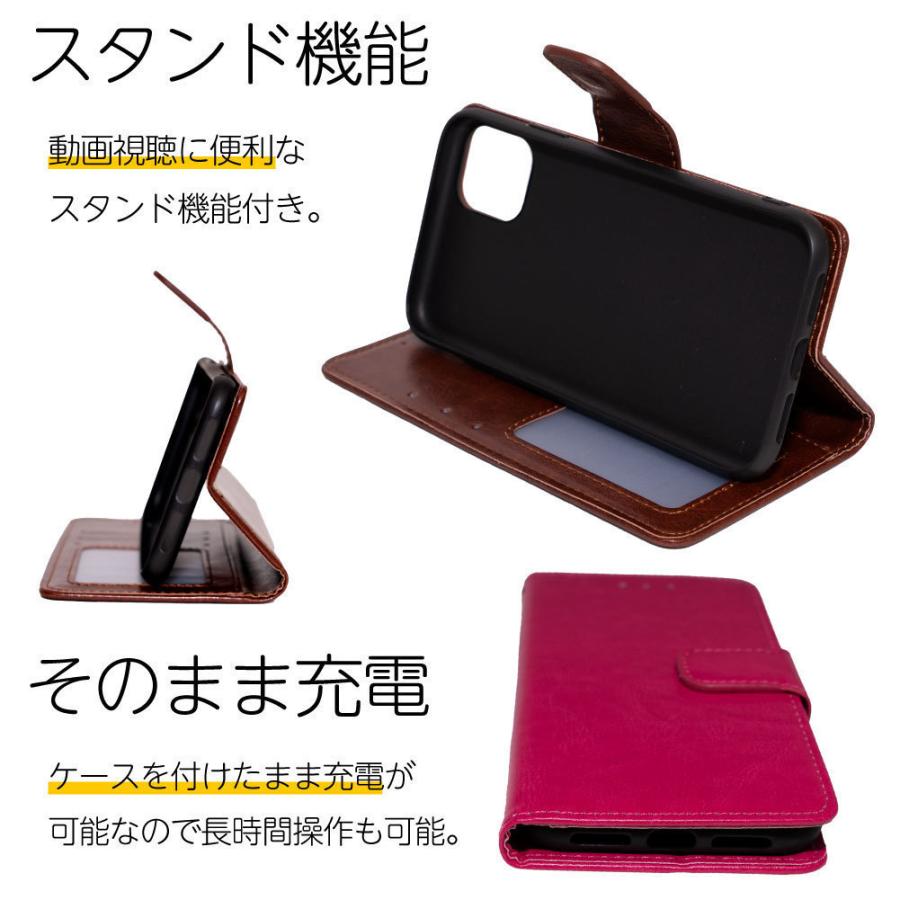 Arrows RX ケース 手帳 arrows rx ケース おしゃれ 手帳 Arrows カバー 耐衝撃 スマホケース 手帳型 スマホカバー かわいい ベルト｜n-i-ystore｜06