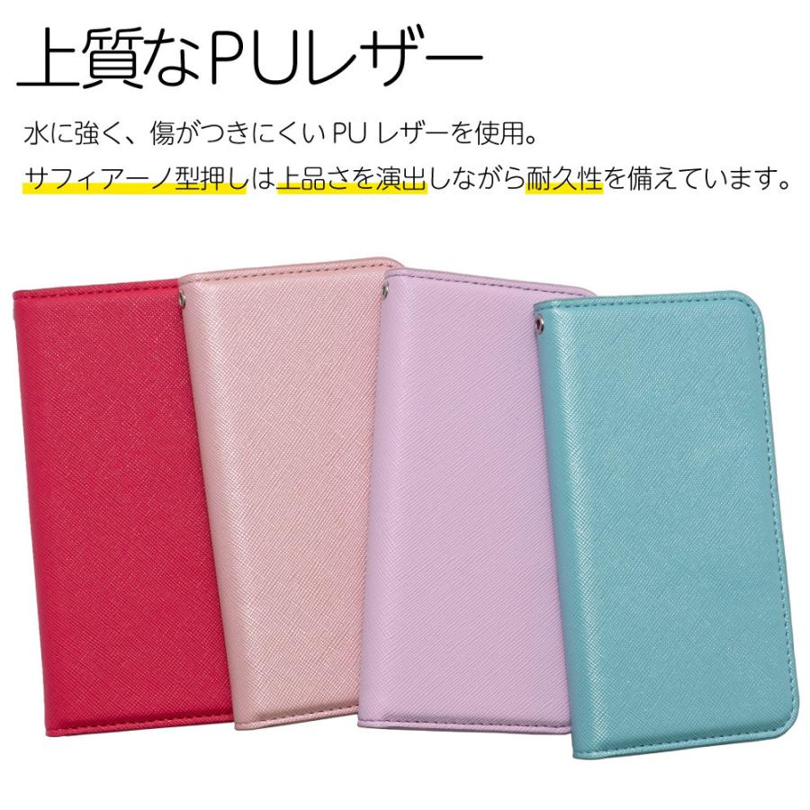 Xperia 10 II ケース おしゃれ xperia 10 ii ケース 手帳 Xperia 10II ケース 手帳型 スマホケース 耐衝撃 サフィアーノ かわいい 韓国 エクスペリア マークツー | Xperia 10 II | 01