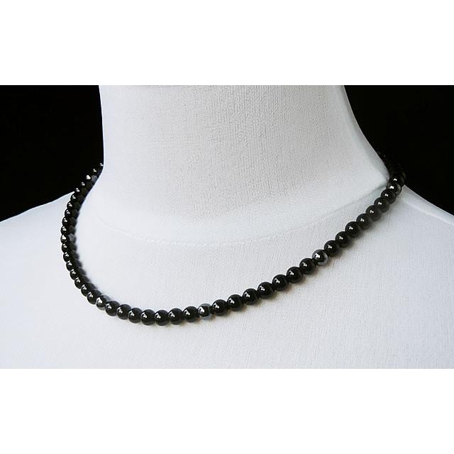 天然石トルマリン 磁気ブレスレット、ネックレス お得 ブラック トルマリン ネックレス＆ブレスレットセット 磁気入り