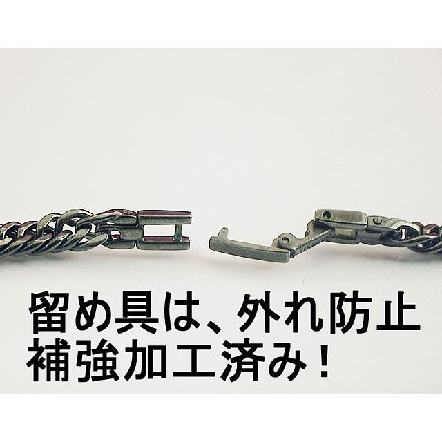 純チタン＆ゲルマニウム 喜平 ネックレス チェーン(TGK-1-NB) 純チタン ゲルマニウム 喜平 ネックレス チェーン 55cm・60cm