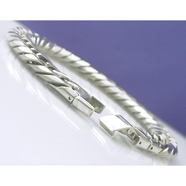 超極太12mm幅 純チタン 喜平 ネックレス (60-70cm) ブレスレット (19-24cm) チェーン セット メンズ ダブル6面カット TIT-1-W-SETの画像