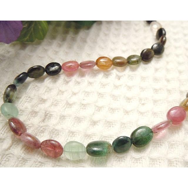 ミックストルマリン ブレスレット オーバルカット 16・17・18