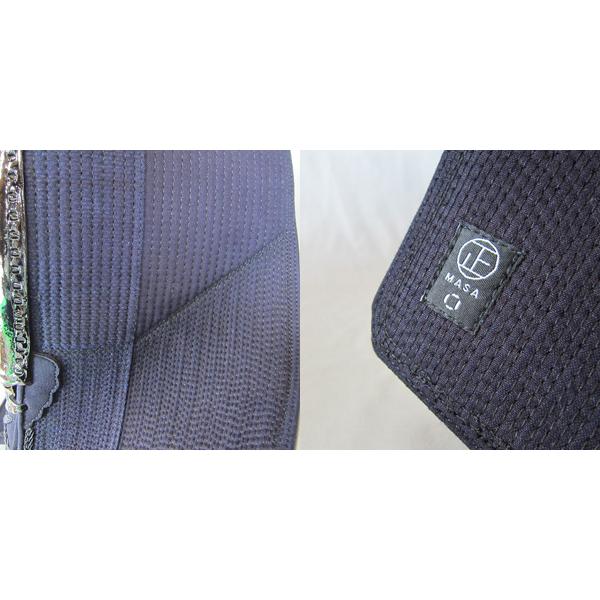 剣道具 剣道防具 胴抜きセット 正 MASA 6mm 具ノ目ミシン刺 織刺 形状記憶芯材 紺紐付 刺繍ネーム付 ※胴抜きセット 防具セット_2