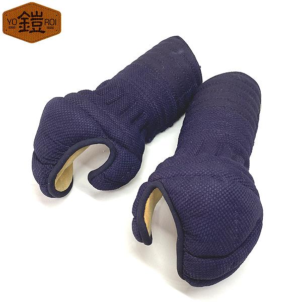 剣道具 剣道防具 単品 甲手 鎧 YOROI 12mm 2mm 鎧刺 衝撃吸収防具 刺繍ネーム付 小手