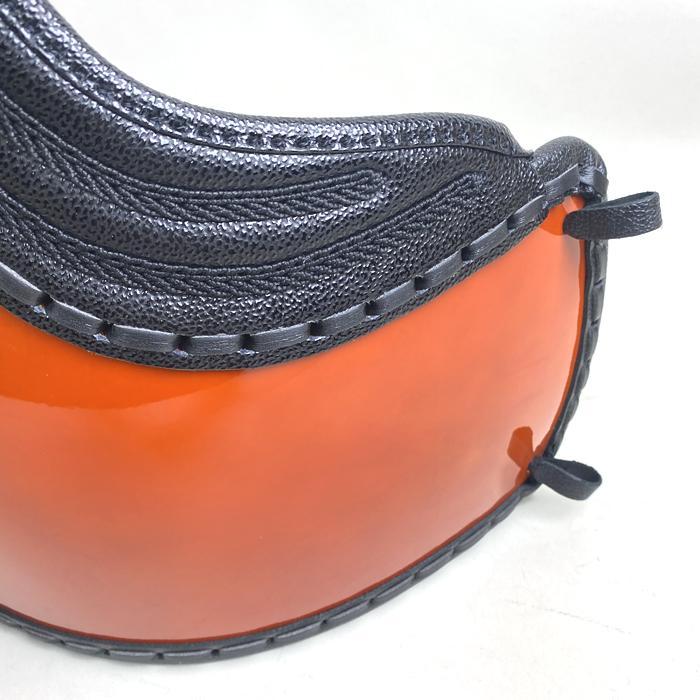 剣道具 剣道防具 単品 胴 ベタ胸 飴色塗胴 二本足 ヤマト胴 紺紐付