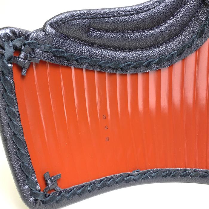 剣道具 剣道防具 単品 胴 溜石目胴 胸 本雲S字飾基盤刺 50本型