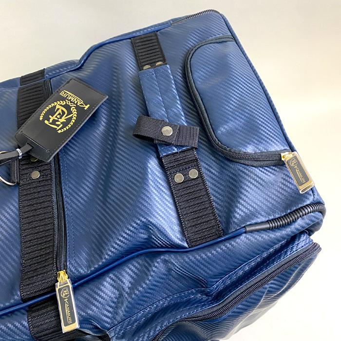 松勘 冠 キャリーバッグ DF-70K ネーム 刺繍付 剣道 防具袋 道具