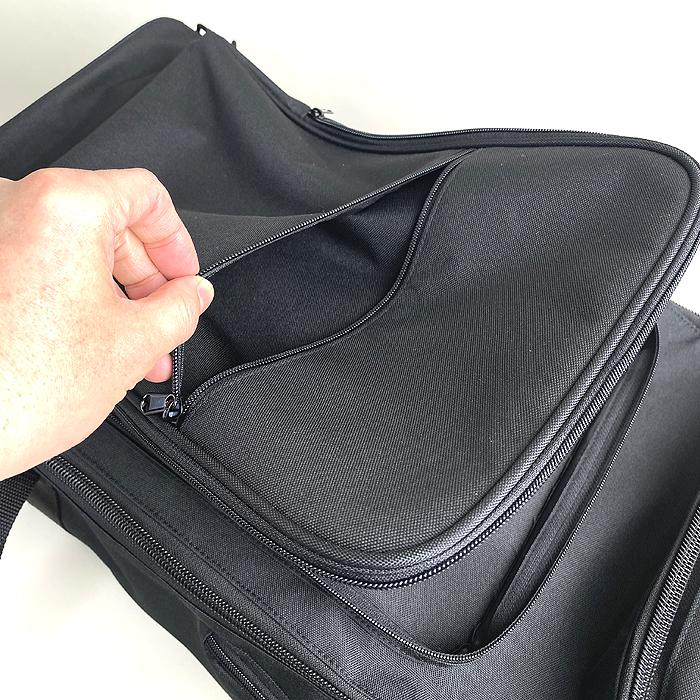 SHINBU】防具キャリーバッグ D2E 防具袋 キャリー型 サイド竹刀袋収納