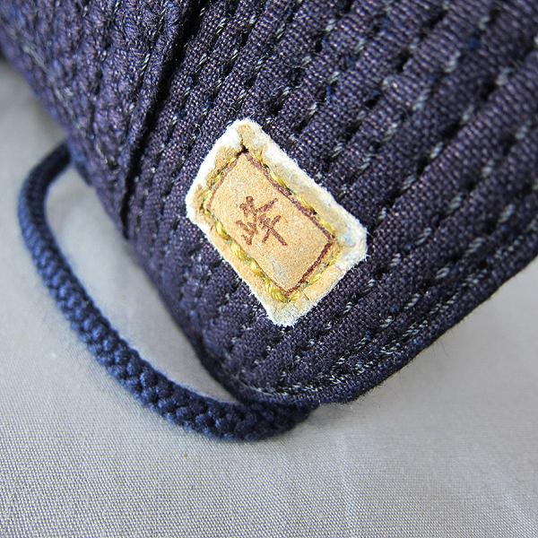 剣道具 剣道防具 単品 甲手 ミツボシ 峰 6ミリ刺 総織刺 手の内クスベ 刺繍ネーム付 受注生産 小手 