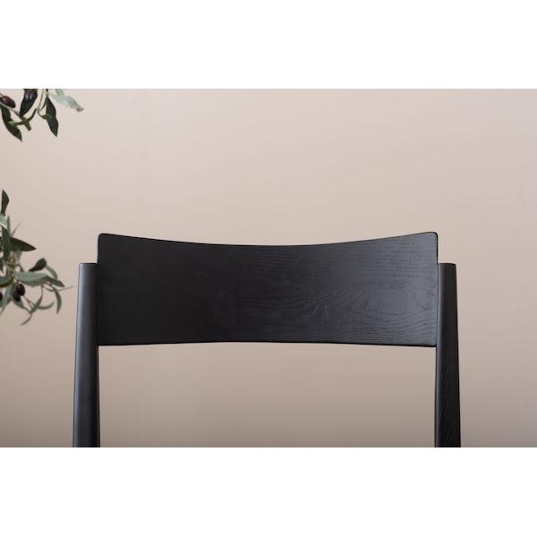 ペーパーコードチェア ブラック (品番：ACE-77BK)(L-2)荷姿3辺計216cm 東谷