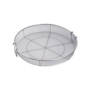 本間冬治工業 18-8給食用手付き蒸しカゴ 荒目 80cm(5メッシュ) (品番)AMSN704