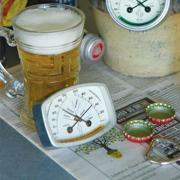 DULTON Thermo-hygrometer 温湿度計 Beer (品番：K925-1284BE) ダルトン インダストリアル アメリカン ヴィンテージ 男前｜n-kitchen｜04