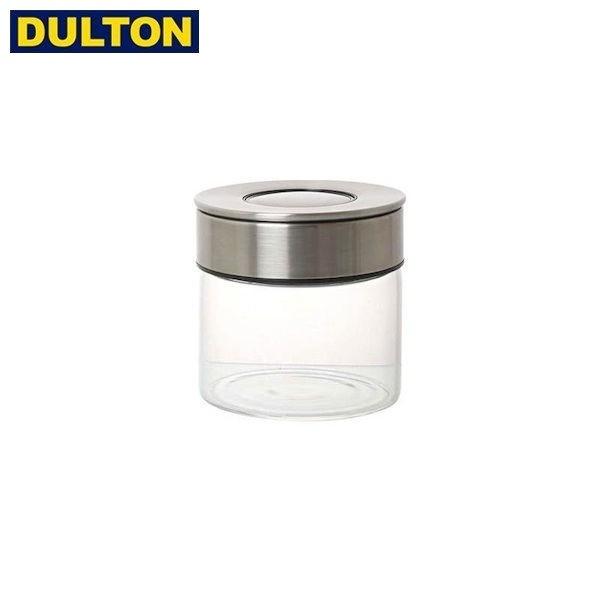 (長期欠品中、予約販売)DULTON Cylinder jar with press lid ワンタッチオープン キャニスター S (品番：K915-1286S) ダルトン アメリカン ヴィンテージ｜n-kitchen
