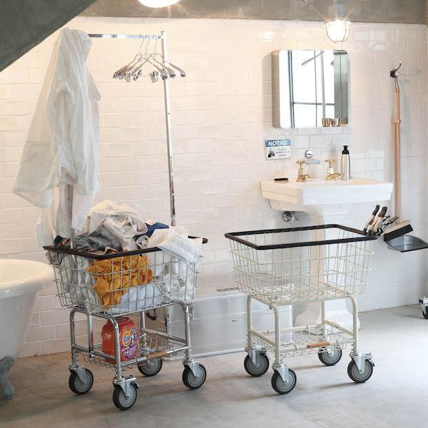 DULTON ランドリー カート クローム LAUNDRY CART CHROME(CODE：H20 