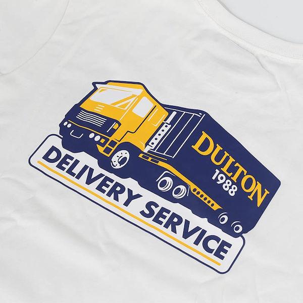 DULTON ダルトン Tシャツ デリバリー サービス L ホワイト (品番：T22-0481L/WT) DULTON T-SHIRT D.SERVICE L WHITE ダルトン インダストリアル アメリカン｜n-kitchen｜05
