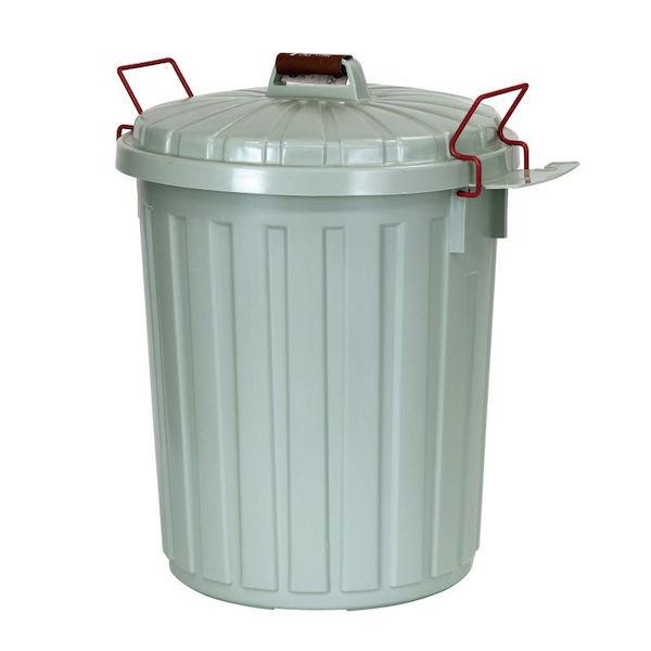 SPICE OF LIFE PALE×PAIL ふた付きごみ箱 45L 丸型 ブルーグレー ペールペール IWLY2210BG スパイス