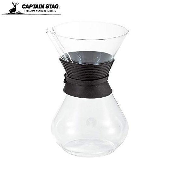 CAPTAIN STAG 珈琲ポット ブラック 1100mL UW-3513 キャンプ アウトドア キャプテンスタッグ パール金属