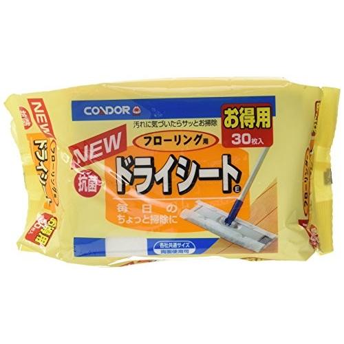 山崎産業　フローリング用　ドライシート　30枚入　2パック｜n-kitchen