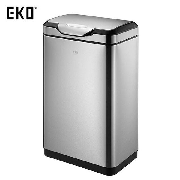 EKO ゴミ箱 タッチプロビン ワイド ステンレス 20L+20L EK9177MT-20L+20L｜n-kitchen