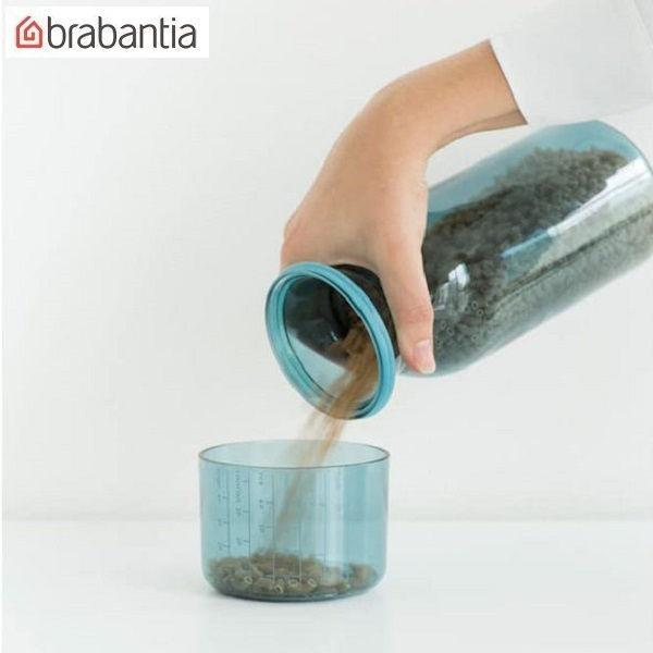 Brabantia ストレージジャー メジャーカップ付き 1.3L ミント 290183 保存容器 ブラバンシア シイノ通商 CODE：293975｜n-kitchen