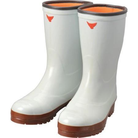 高質で安価 SHIBATA 安全防寒スーパークリーン長7型(白) AC04024.0 長靴