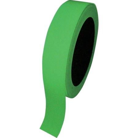高輝度蓄光テープ　25mm幅×10m　屋内用　緑十字　PET　072004-7047