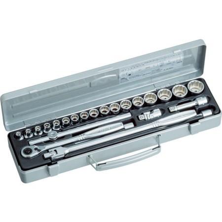 ソケットレンチセット TONE CX3172-8100 トネ(TONE) ソケットレンチセット CX3172 差込角9.5mm(3⁄8) 24点セット