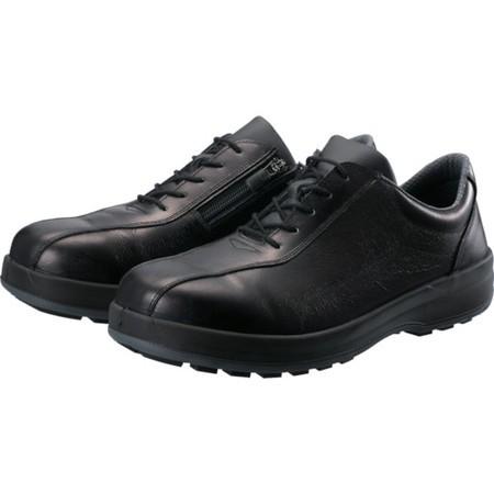 シモン 耐滑・軽量3層底安全短靴8512黒C付 27.5cm 8512C275