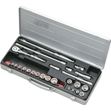 9.5sq.ソケットレンチセット[25点] KTC TB317X-2285