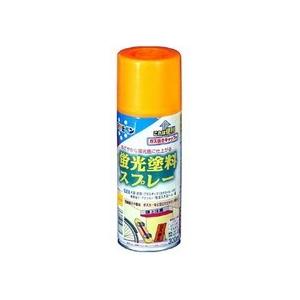 蛍光塗料スプレ- 300ML オレンジ アサヒペン｜n-kitchen