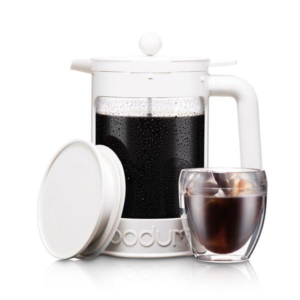 bodum BEAN フレンチプレス アイスコーヒーメーカー1.5L オフホワイト K11683-913 ボダム｜n-kitchen｜03