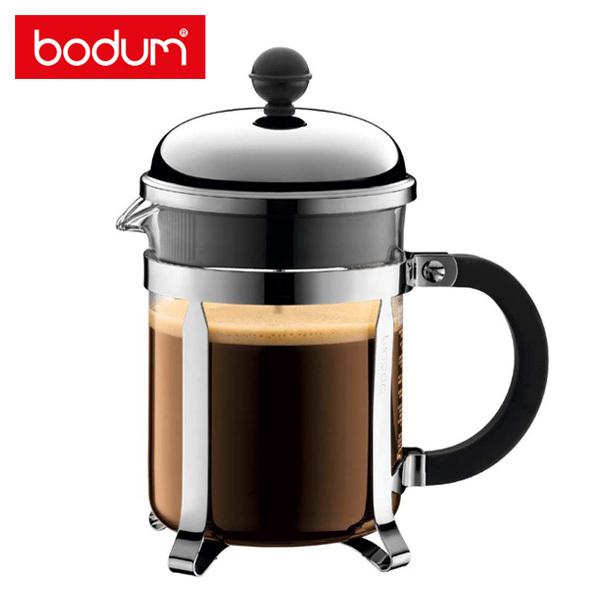 bodum シャンボール フレンチプレス コーヒーメーカー 500ml シルバー 1924-16 CHAMBORD ボダムジャパン　ZZED｜n-kitchen