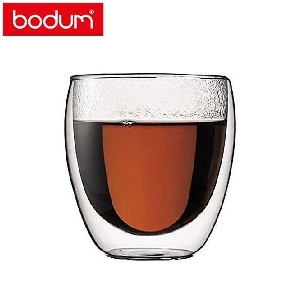 bodum パヴィーナ ダブルウォールグラス0.25L 2pcs ボダムジャパン CODE：12578 デンマーク 北欧 デザイン　ZZED｜n-kitchen