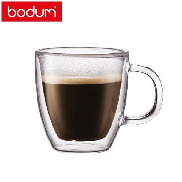 bodum ビストロ ダブルウォールマグ0.14L 2個入り ボダムジャパン CODE：12653 デンマーク 北欧 デザイン｜n-kitchen