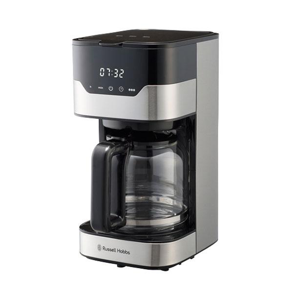 ラッセルホブス コーヒーメーカー グランドリップ 10カップ ペーパーフィルター不要 タイマー 7651JP Russell Hobbs ラッセルホブズ))｜n-kitchen｜02