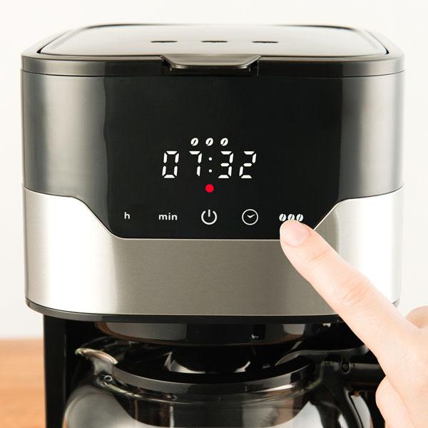 ラッセルホブス コーヒーメーカー グランドリップ 10カップ ペーパーフィルター不要 タイマー 7651JP Russell Hobbs ラッセルホブズ))｜n-kitchen｜03