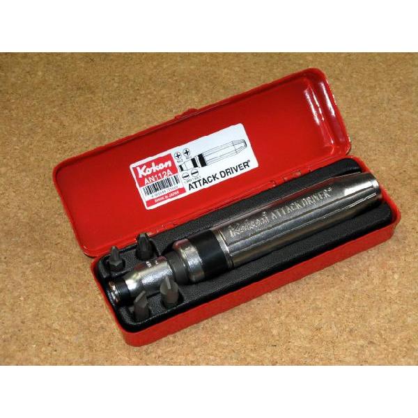 1/2Sqアタックドライバーセット（インパクトドライバー■1/2）AN112A