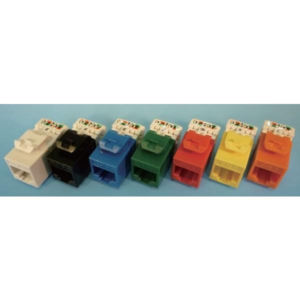 NSJ5E（色選択） モジュラ−ジャック（24AWG) Cat.5e : n通信機材