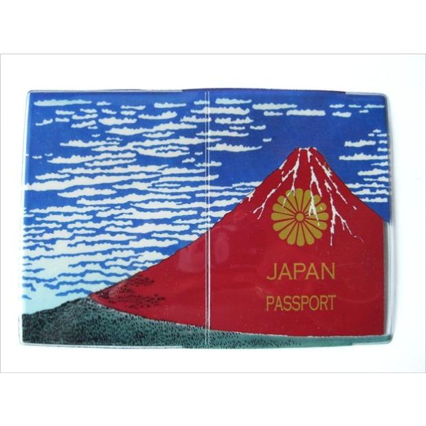 DETAIL パスポートカバー　赤富士akafuji 新品・未開封 アカフジ Akafuji パスポートケース パスポートカバー 赤富士 富士山