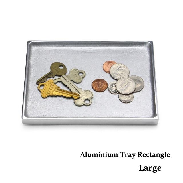 DETAIL（ディテール） アルミ トレイ レクタングル ラージ Aluminium