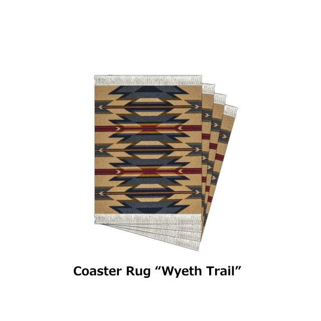 【未使用・2枚セット】THE BUG IN THE RUGラグ コースター コースターラグ Coaster Rug Wyeth Trail コースター 4枚セット