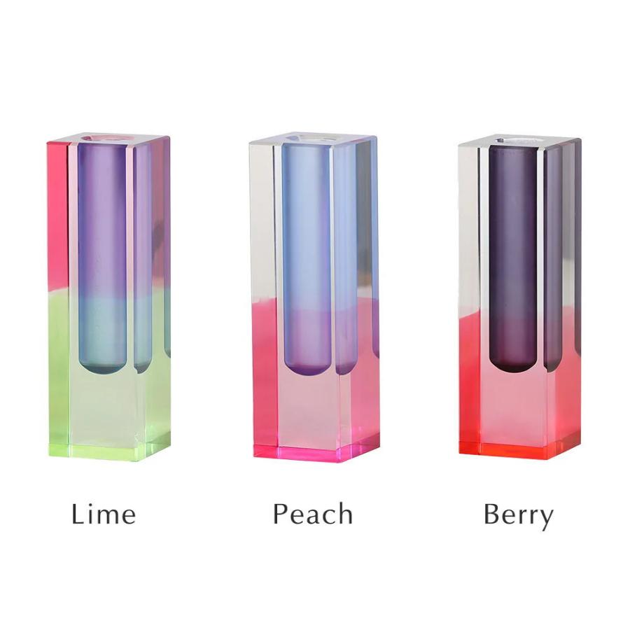 エリクサ Elixir Lime ライム 一輪挿し 花瓶 花器 アクリル フラワー