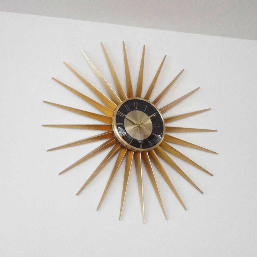 エミッツタイム emits time 壁掛け時計 ミッドセンチュリー 60cm