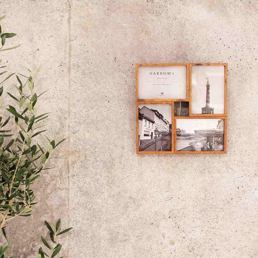 magnet フォトフレーム ハロウ4 HARROW4 TEAK フォトフレーム 壁掛け