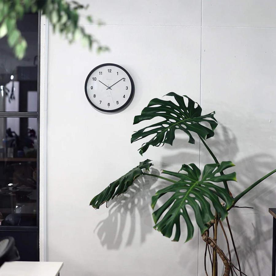 壁掛け時計 スイープムーブメント 連続秒針 掛け時計 センサーLED