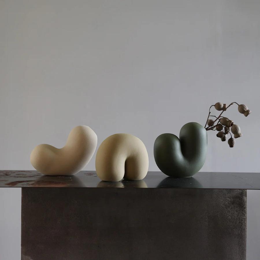 モリ Mori フラワーベース 花瓶 陶器 花器 置物 : インテリアショップ