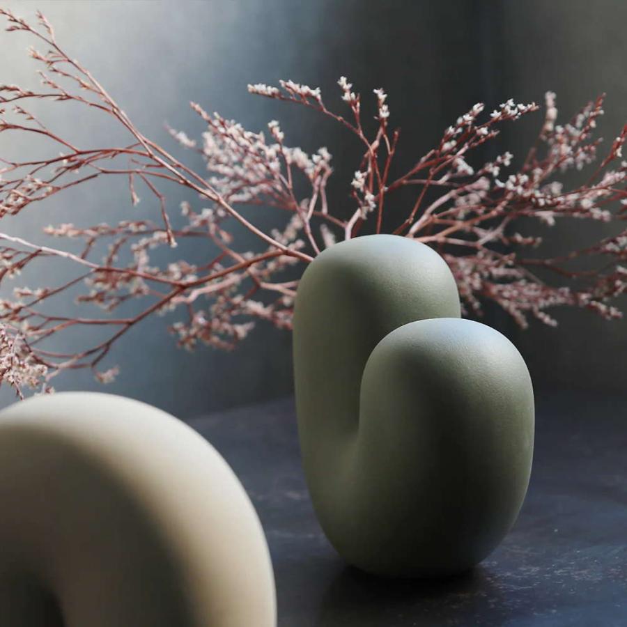 モリ Mori フラワーベース 花瓶 陶器 花器 置物 : インテリアショップ