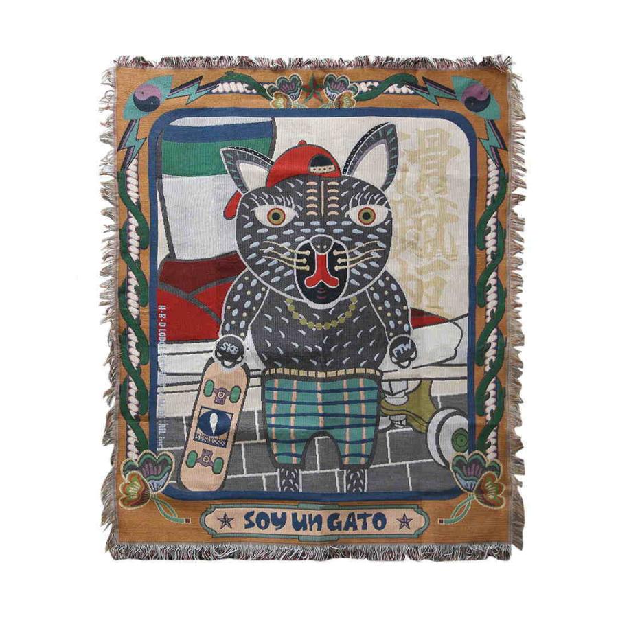 オアハカ スローケット ブラックキャット OAX Throwket Black cat