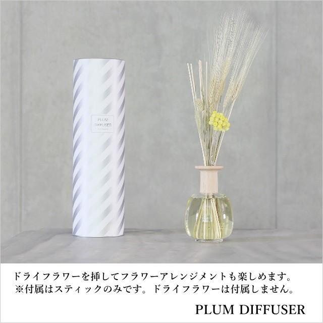 プラム ディフューザー クリア フルーツ Plum Diffuser CLEAR FRUITS 600ml 約6か月 フレグランスオイル 芳香剤 スティック ガラスボトル |  | 03
