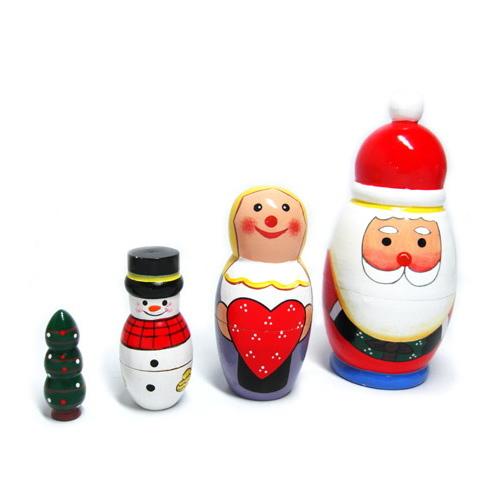 PUCKY マトリョーシカ人形 PUCKY マトリョーシカ人形 マトリョーシカ人形(5点セット) | JTB
